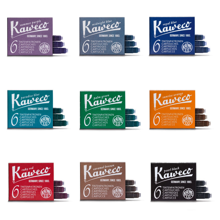 Kaweco - Ink Cartridges - Packs of 6 - Buchan's Kerrisdale Stationery