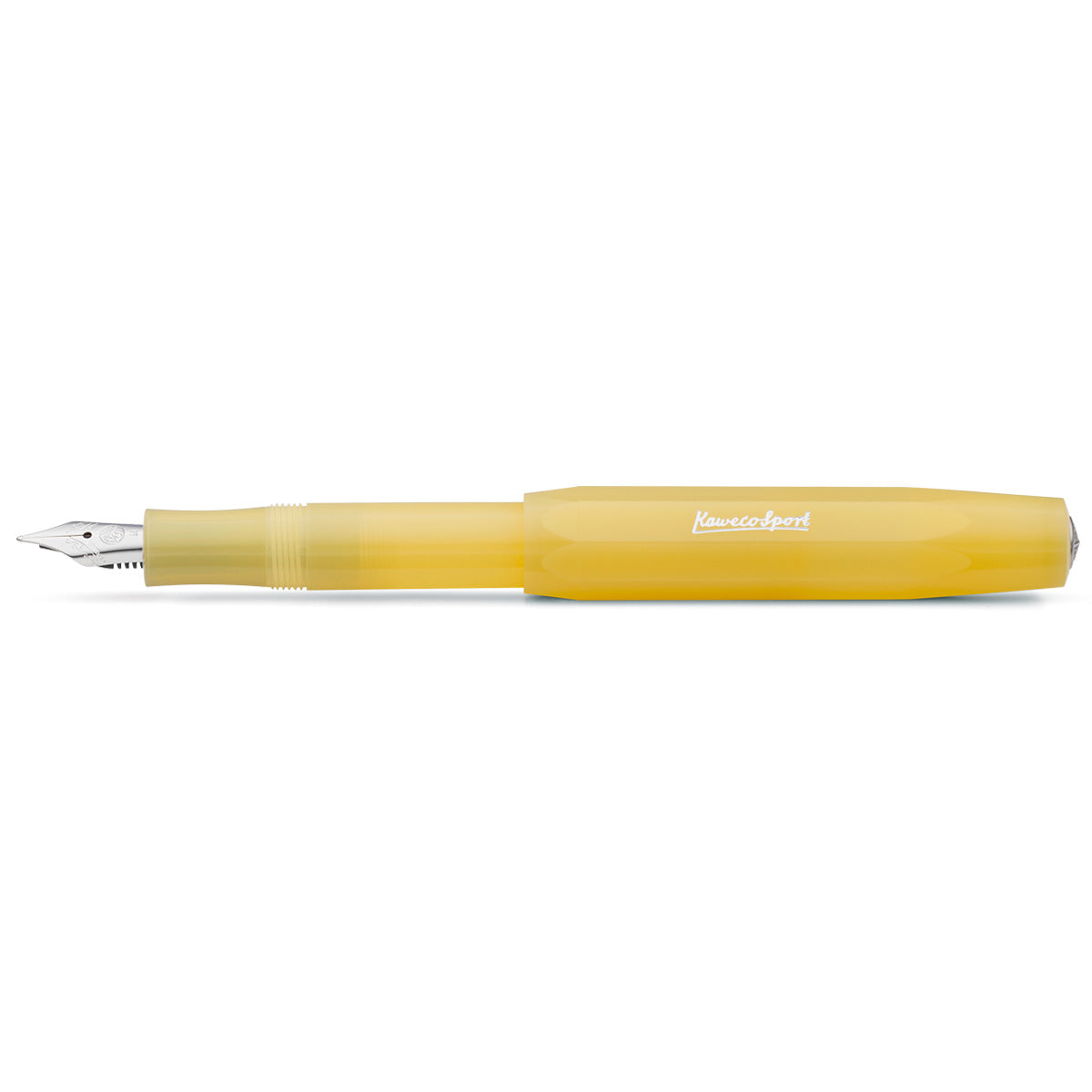 Kaweco FROSTED SPORT Fountain Pen Sweet Banana - Buchan's Kerrisdale Stationery