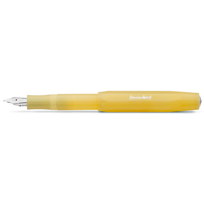 Kaweco FROSTED SPORT Fountain Pen Sweet Banana - Buchan's Kerrisdale Stationery