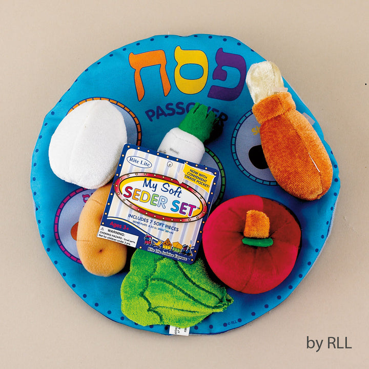 RITE LITE - My Soft Seder Set in Reusable Pouch - Buchan's Kerrisdale Stationery