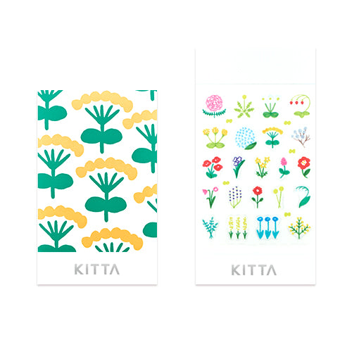 KITTA - Seal Sticker - FLOWER - Buchan's Kerrisdale Stationery