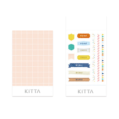 KITTA - Seal Sticker - TEXT - Buchan's Kerrisdale Stationery
