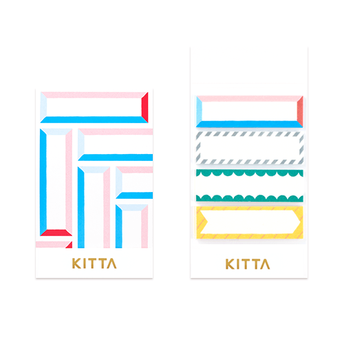 KITTA - Washi Tap Sticky Note Stickers - FRAME 2 - Buchan's Kerrisdale Stationery