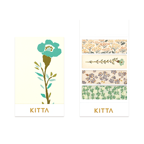 KITTA - Sticky Note - FLOWER 4 - Buchan's Kerrisdale Stationery
