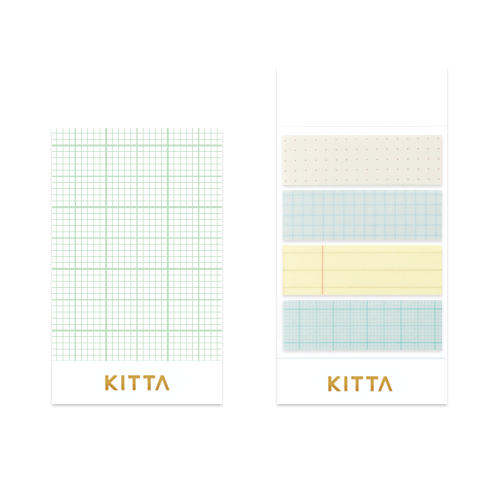 KITTA - Washi Tape Stickers - NOTE - Buchan's Kerrisdale Stationery