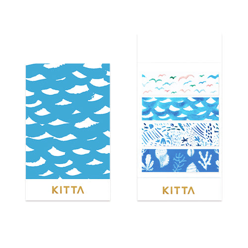 KITTA - Clear Sticky Note - SEASIDE - Buchan's Kerrisdale Stationery