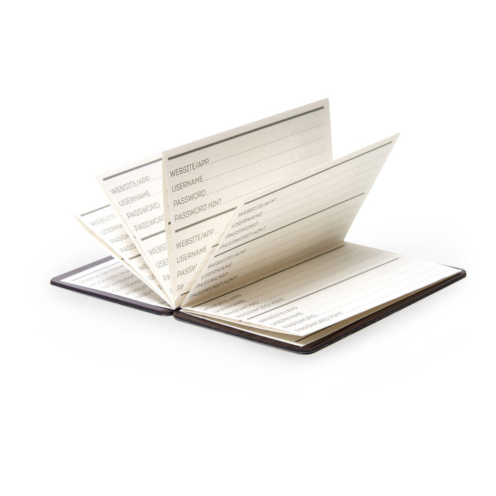 LEGAMI - Sos Password Book To Record Usernames And Passwords - Buchan's Kerrisdale Stationery