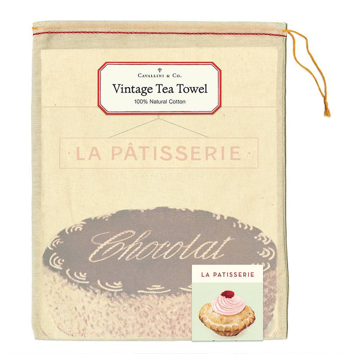 CAVALLINI & CO - Tea Towel "La Patisserie" - Buchan's Kerrisdale Stationery