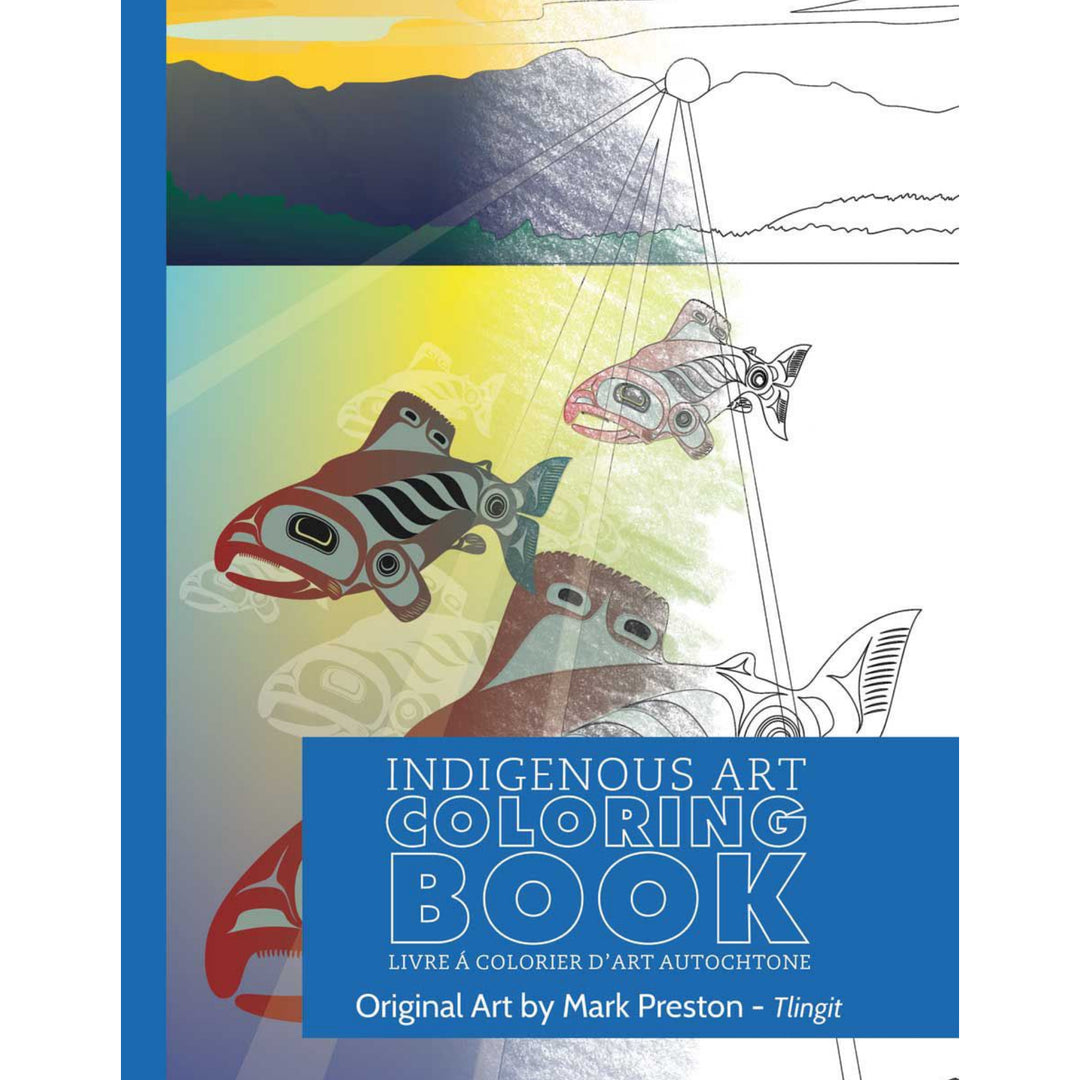 INDIGENOUS COLLECTION - Mark Preston Coloring Book - Buchan's Kerrisdale Stationery