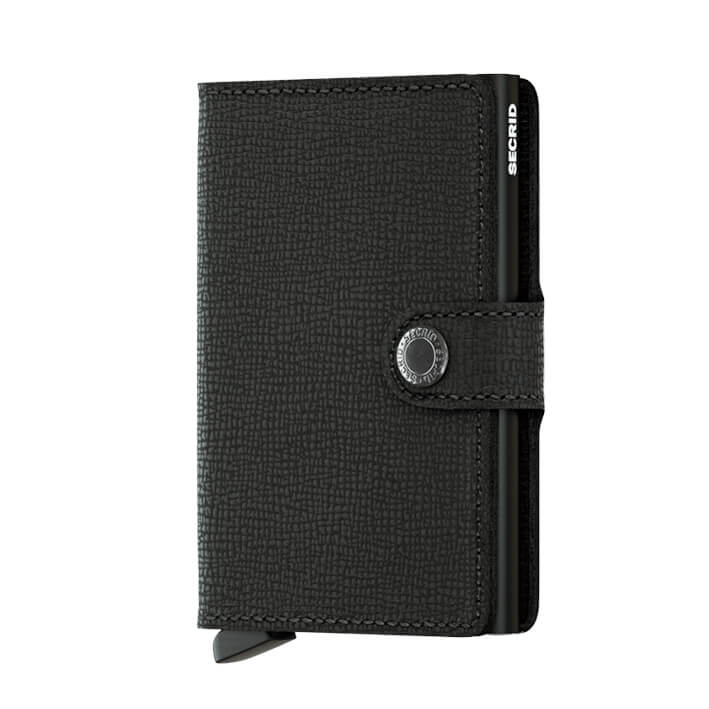 SECRID Miniwallet Crisple Black - Buchan's Kerrisdale Stationery