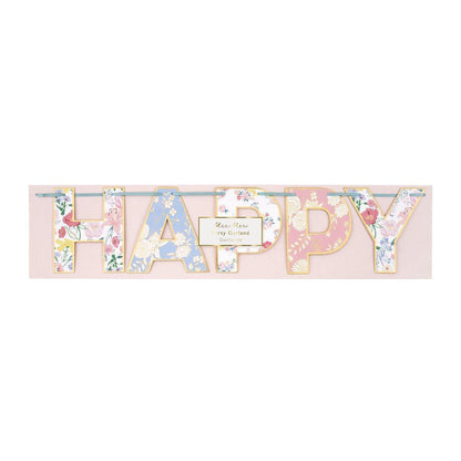 MERI MERI - English Garden Birthday Garland - Buchan's Kerrisdale Stationery