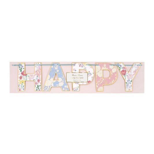 MERI MERI - English Garden Birthday Garland - Buchan's Kerrisdale Stationery