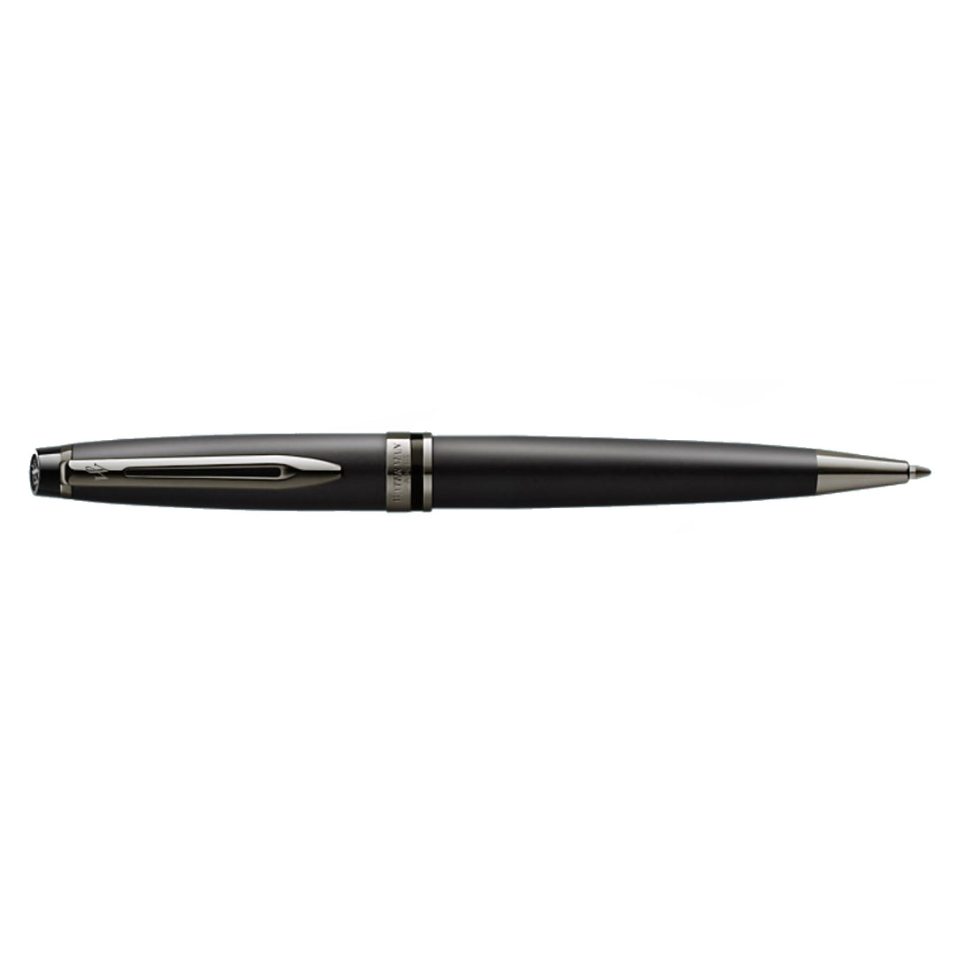WATERMAN - EXPERT Metallic Black Lacquer Ballpoint Pen (Special Edition) - Buchan's Kerrisdale Stationery