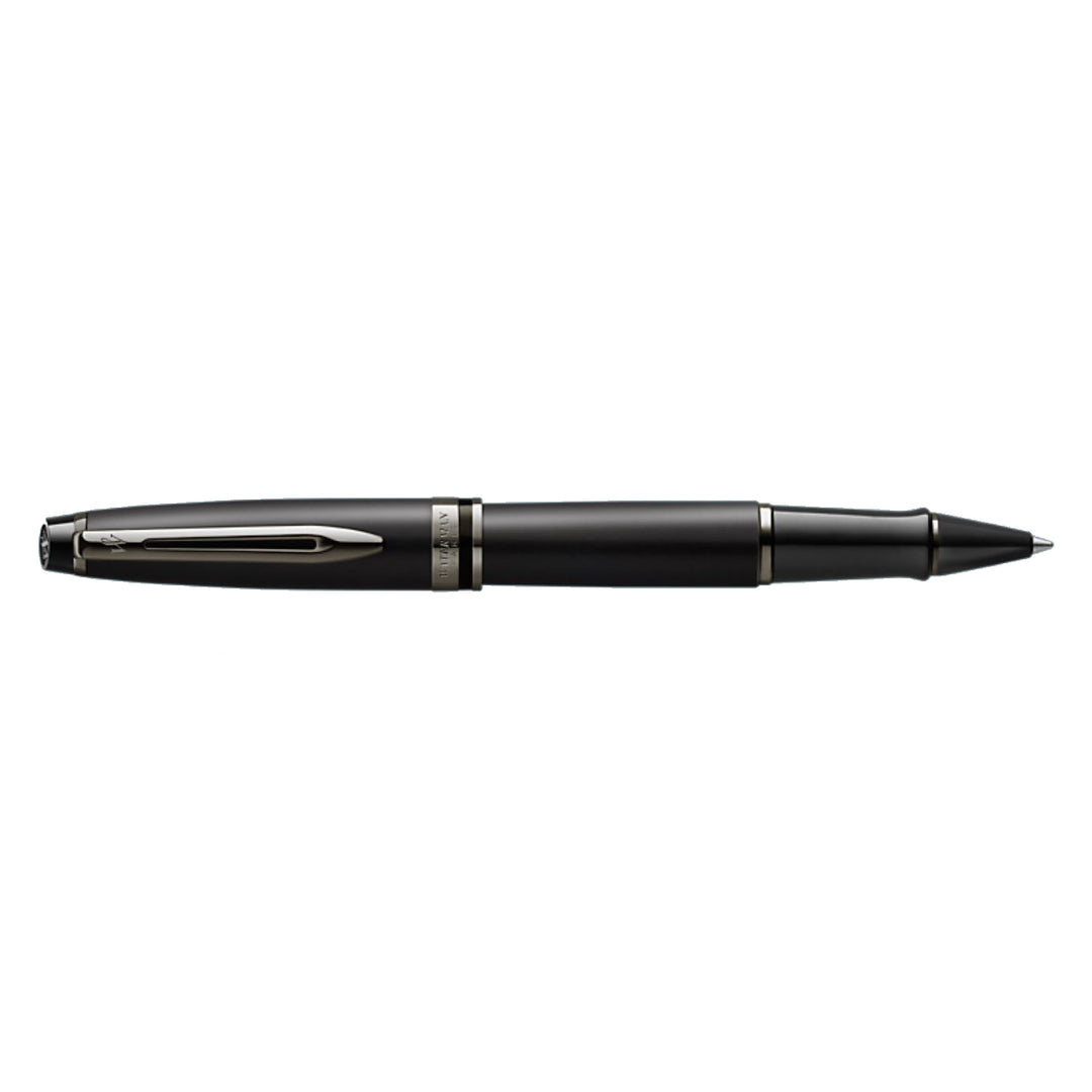 WATERMAN - EXPERT Metallic Black Lacquer Rollerball Pen (Special Edition) - Buchan's Kerrisdale Stationery
