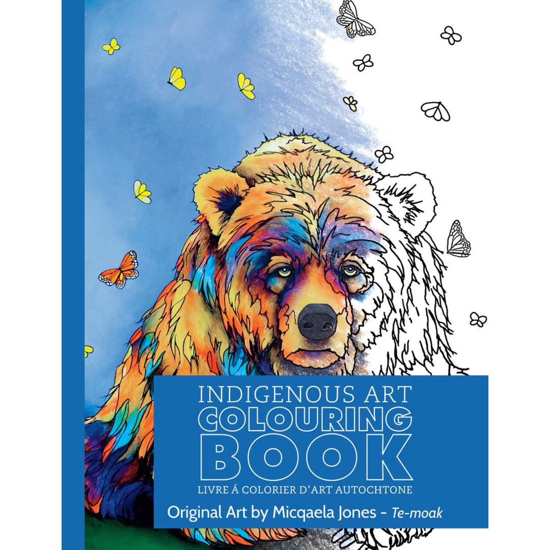 INDIGENOUS COLLECTION - Micqaela Jones Coloring Book - Buchan's Kerrisdale Stationery