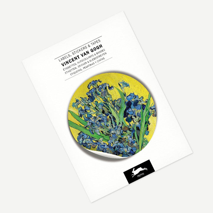 PEPIN PRESS – 250 Pcs. LABEL, STICKER & TAPE BOOK – ‘Van Gogh' - Buchan's Kerrisdale Stationery