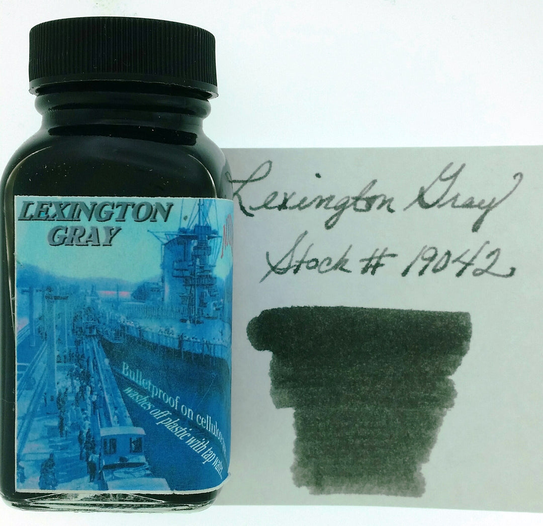 Noodler's Ink Bottled Fountain Pen Inks (3oz-90ml) - LEXINGTON GRAY - Buchan's Kerrisdale Stationery