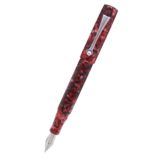 OSPREY PENS - MILANO Fountain Pen "Red Japser" With Standard And Flex Nib Options - Buchan's Kerrisdale Stationery