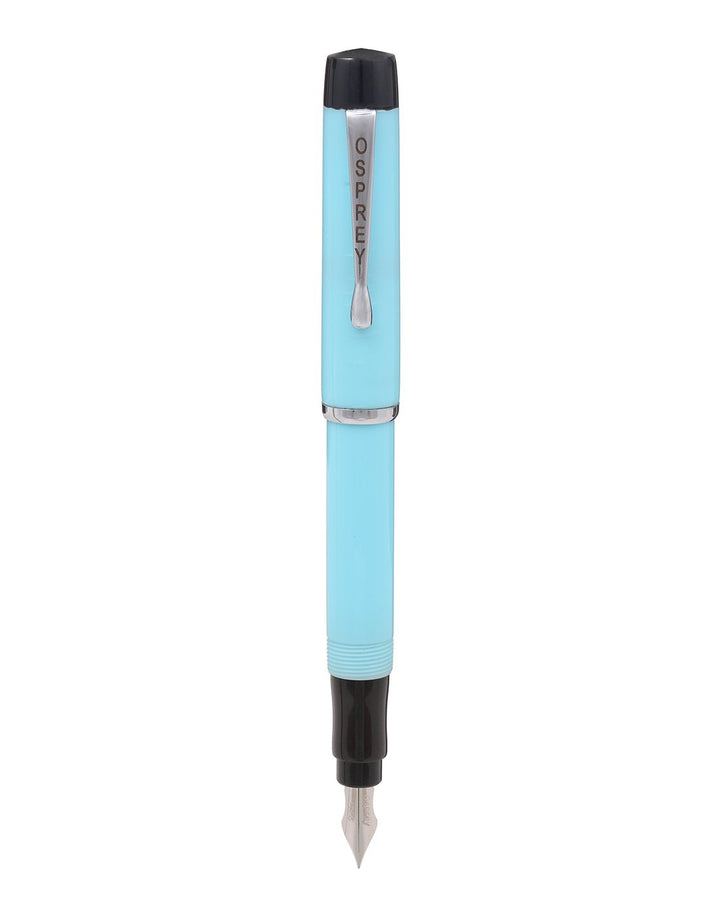 OSPREY PENS - SCHOLAR Fountain Pen "Aquamarine Blue" With Standard And Flex Nib Options - Buchan's Kerrisdale Stationery