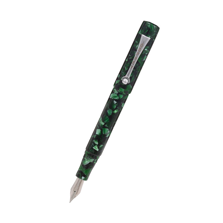 OSPREY PENS - MILANO Fountain Pen "Serendip Emerald" with Standard and Flex Nib Options - Buchan's Kerrisdale Stationery