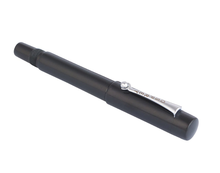 OSPREY PENS - MILANO Fountain Pen "Black Ebonite" With Standard And Flex Nib Options - Buchan's Kerrisdale Stationery