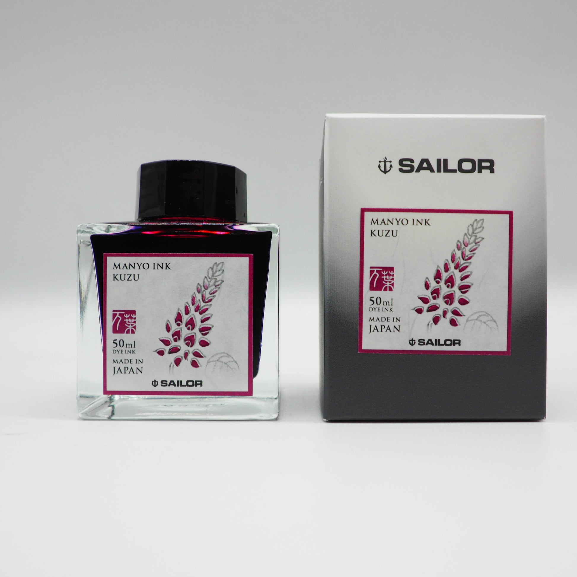 SAILOR PEN - MANYO INK -  Bottled Fountain Pen Ink (50ml) - KUZU - Buchan's Kerrisdale Stationery