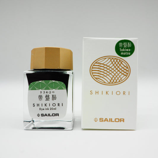 SAILOR PEN – SHIKIORI INK – Bottled Fountain Pen Ink (20ml) – TOKIWA-MATSU - Buchan's Kerrisdale Stationery