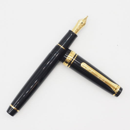 SAILOR PEN - Professional Gear Slim "Black Gold" Fountain Pen - Buchan's Kerrisdale Stationery