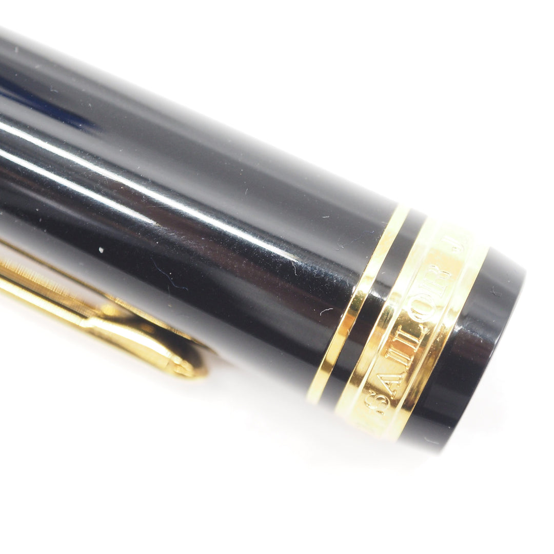 SAILOR PEN - Professional Gear Slim "Black Gold" Fountain Pen - Buchan's Kerrisdale Stationery