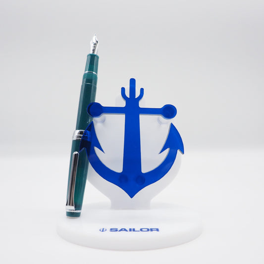 SAILOR PEN - Professional Gear Slim "Ocean Blue" Fountain Pen - Buchan's Kerrisdale Stationery