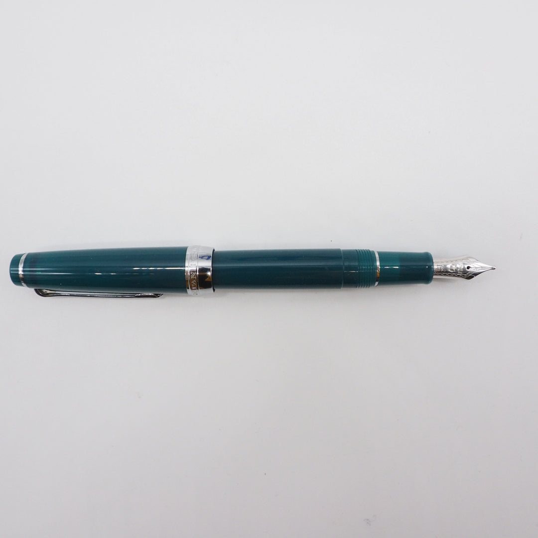 SAILOR PEN - Professional Gear Slim "Ocean Blue" Fountain Pen - Buchan's Kerrisdale Stationery