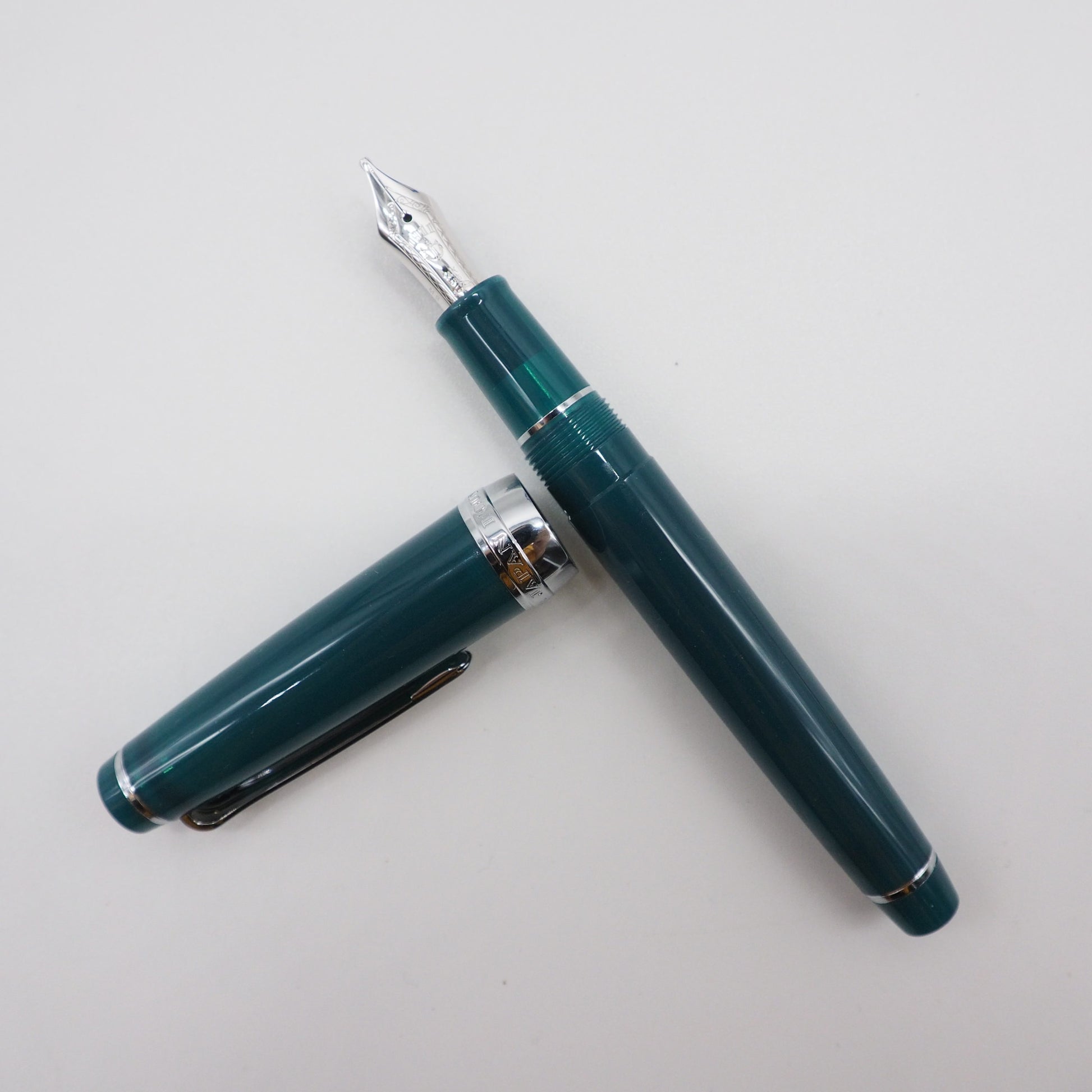 SAILOR PEN - Professional Gear Slim "Ocean Blue" Fountain Pen - Buchan's Kerrisdale Stationery