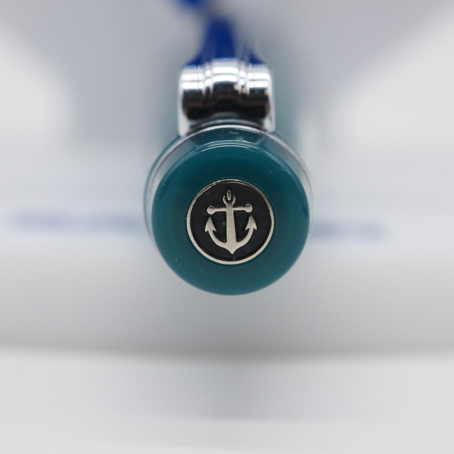 SAILOR PEN - Professional Gear Slim "Ocean Blue" Fountain Pen - Buchan's Kerrisdale Stationery