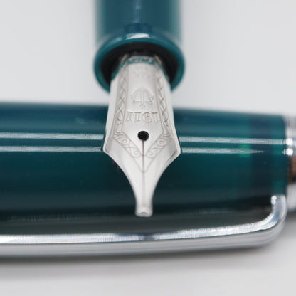 SAILOR PEN - Professional Gear Slim "Ocean Blue" Fountain Pen - Buchan's Kerrisdale Stationery