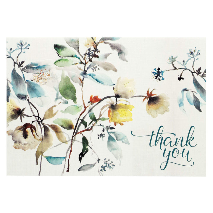 PETER PAUPER PRESS - ASIAN BOTANICAL THANK YOU NOTES - Buchan's Kerrisdale Stationery