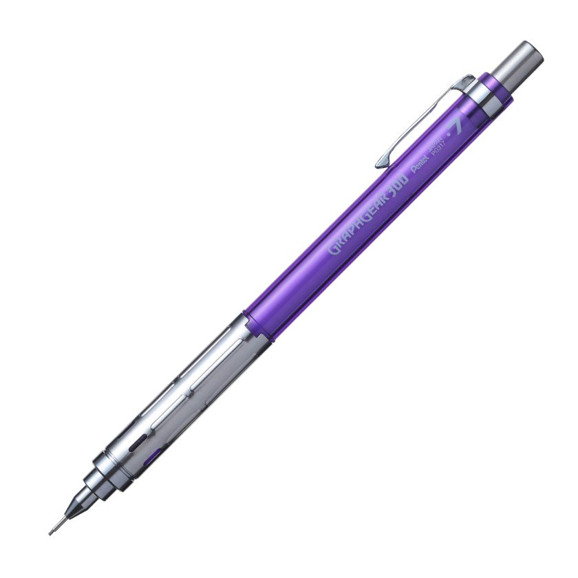 PENTEL - Arts GraphGear 300 Mechanical Pencil - Violet - 0.7mm - Buchan's Kerrisdale Stationery