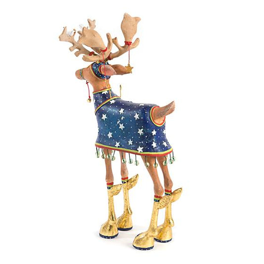 PATIENCE BREWSTER - DASH AWAY REINDEER XMAS FIGURINE - DASH AWAY COMET - Buchan's Kerrisdale Stationery