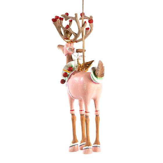PATIENCE BREWSTER - Dash Away Cupid Reindeer Ornament 7.5" - Buchan's Kerrisdale Stationery
