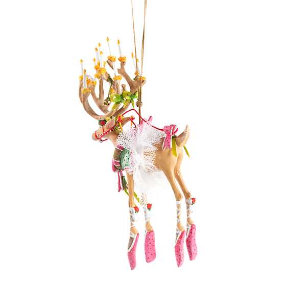 PATIENCE BREWSTER - Dash Away Dancer Reindeer Ornament 7.5" - Buchan's Kerrisdale Stationery