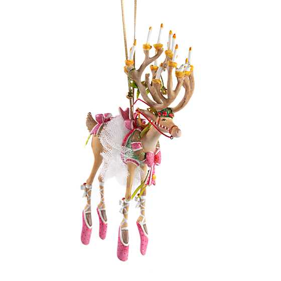 PATIENCE BREWSTER - Dash Away Dancer Reindeer Ornament 7.5" - Buchan's Kerrisdale Stationery