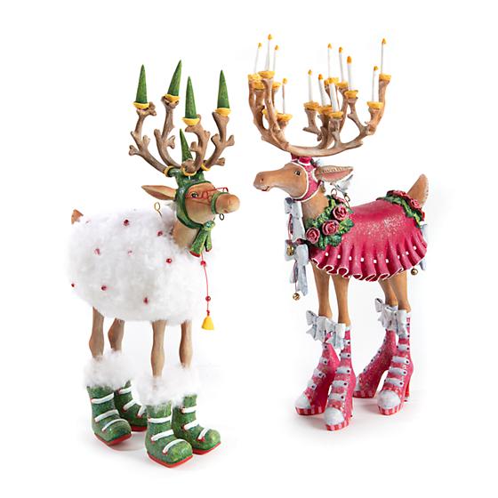 PATIENCE BREWSTER - DASH AWAY REINDEER XMAS FIGURINE - Dash away Donna - Buchan's Kerrisdale Stationery