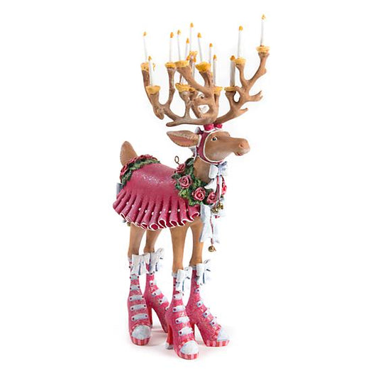 PATIENCE BREWSTER - DASH AWAY REINDEER XMAS FIGURINE - Dash away Donna - Buchan's Kerrisdale Stationery