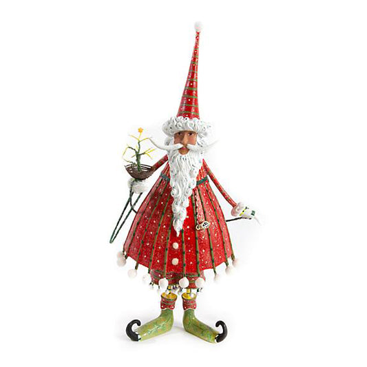 PATIENCE BREWSTER - Dash Away World Dashing Santa Figure - Buchan's Kerrisdale Stationery