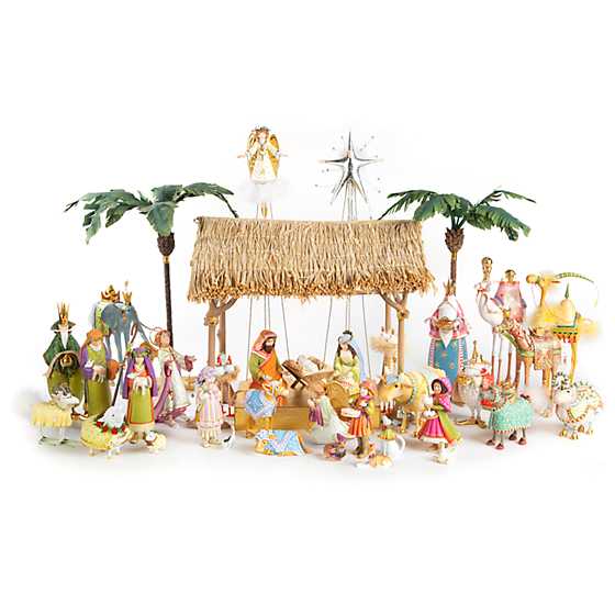 PATIENCE BREWSTER -  Nativity Shepherd & Sheep Figures - Buchan's Kerrisdale Stationery