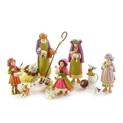 PATIENCE BREWSTER -  Nativity Shepherd & Sheep Figures - Buchan's Kerrisdale Stationery