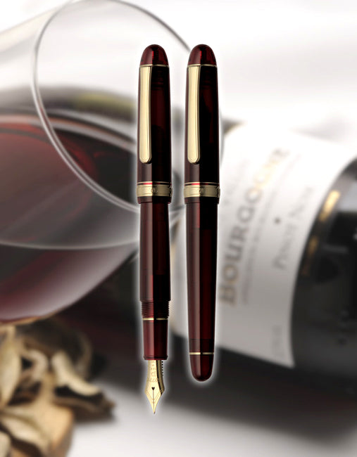 PLATINUM - FOUNTAIN PEN - #3776 Century BOURGOGNE - Buchan's Kerrisdale Stationery