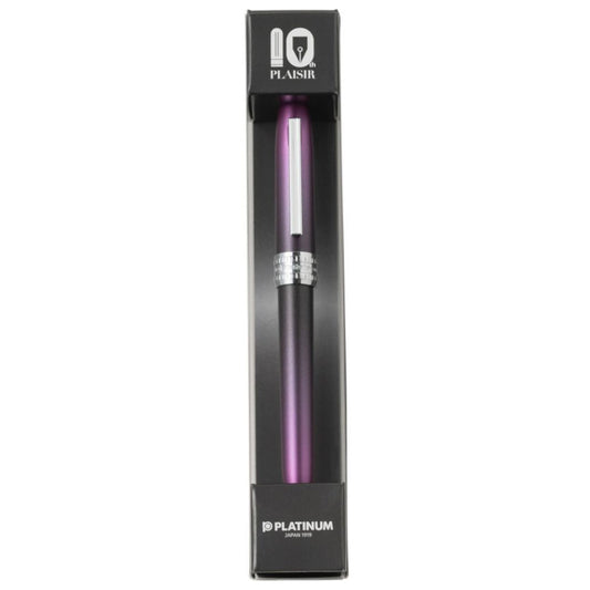 PLATINUM - PLAISIR 10th Anniversary Fountain Pen "Night Pink" Limited Edition - Buchan's Kerrisdale Stationery