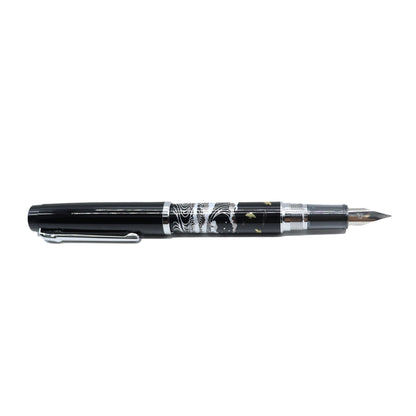 PLATINUM Procyon Maki-e Fountain Pen - Plover on the Wave (Limited Edition) - Buchan's Kerrisdale Stationery