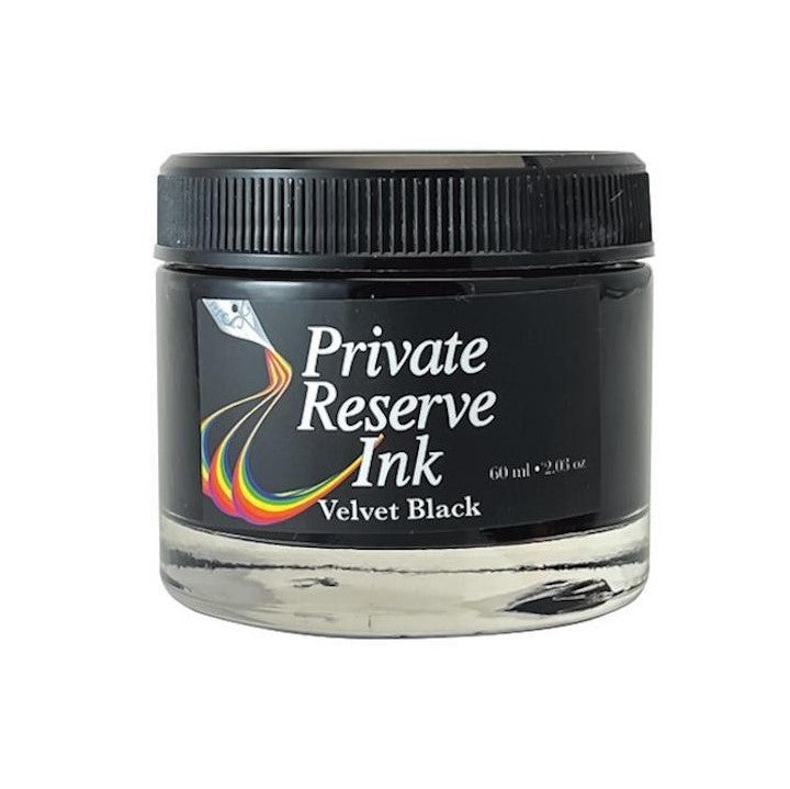 Private Reserve Fountain Pen Ink – 60 ml Bottle – VELVET BLACK - Buchan's Kerrisdale Stationery