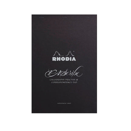 RHODIA - Black PAScribe CARB'ON® PAD - A4 - Calligraphy Practice Pad - Buchan's Kerrisdale Stationery